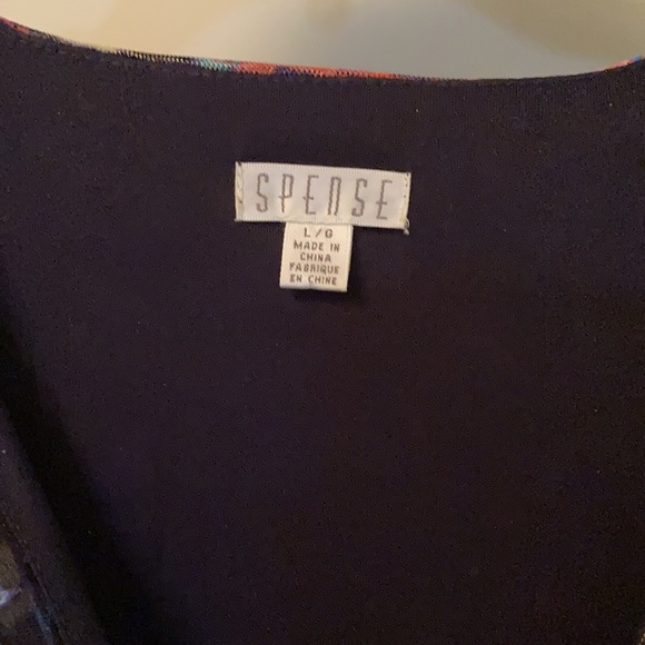 Spense dark purple floral dress - Picture 3 of 6